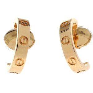 Cartier Pierced Earrings Mini Love